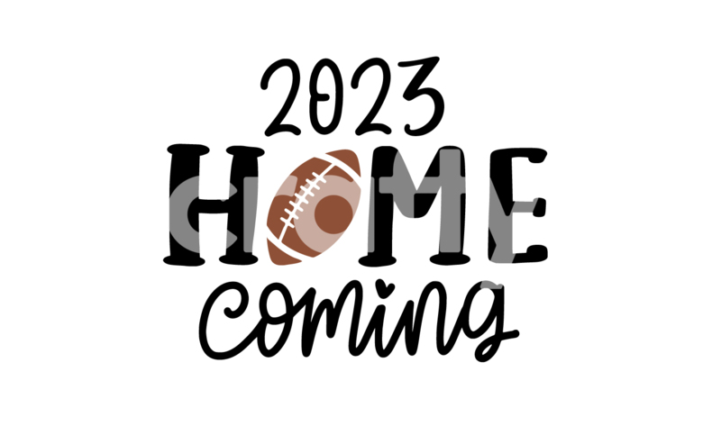 2023 Homecoming SVG Cut File | Crafty