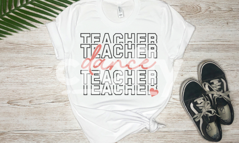 Dance Teacher Shirt | Teacher SVG | Crafty