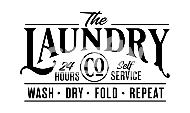 The Laundry Co Sign | Crafty